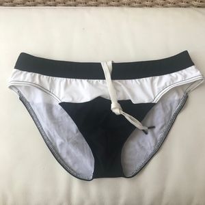 Dan Ward Swimwear - Brief with Band Insert Black